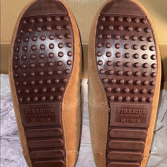 New in box Fireside By Dearfoams Mel chestnut - Picture 4 of 6